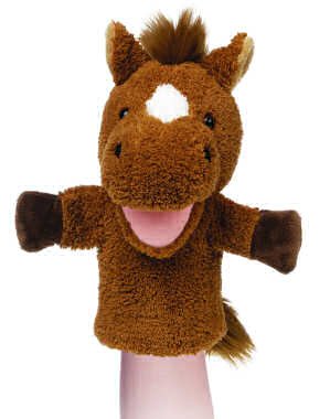 Childrens Toyshop  Toys : Plush Hapro Horse Puppet 10"