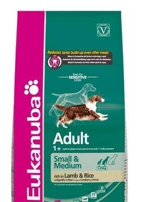 Eukanuba 8710974803584 Adult Lamm & Reis Hundefutter 3kg