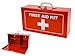 Kitchen & Housewares : First Aid Kit medicine cabinet red