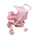 Deluxe Doll Stroller with Car Seat