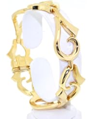 18K Yellow Gold Fancy 8" Bracelet
