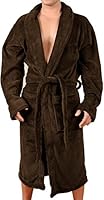 Wanted Men's Micro Fleece Bathrobe