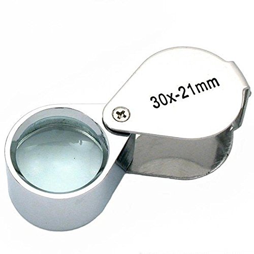 SE - Loupe - Doublet, Chrome Plated, Round Body, 30x, 21mm - MJ361830C