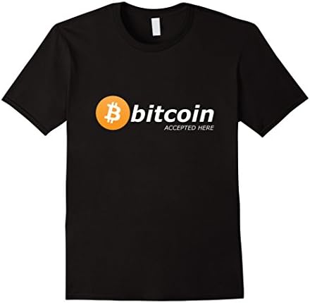 Men's Bitcoin Accepted Here XL Black