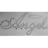 Iron On Hot Fix Clear Crystal ANGEL Transfer