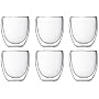 Bodum 971101 Pavina Gl�ser 6-er-Set 0.25 l doppelw&hellip von Bodum