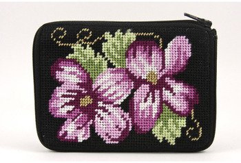 Coin Purse - Climbing Rose - Needlepoint Kit