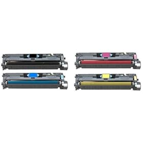 Full Set Color LaserJet Q6000A , Q6001A , Q6002A , Q6003A Print Cartridges with Smart... by