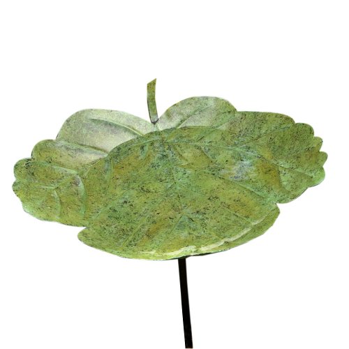 3 Leaf Bird Bath Green