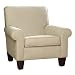 Carolina Cottage Upholstered Oxford Club Chair, Beige