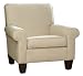 Carolina Cottage Upholstered Oxford Club Chair, Beige