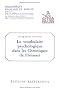 Le vocabulaire psychologique dans les 