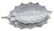 Aluminum trays, 'Falling Leaves' (pair)