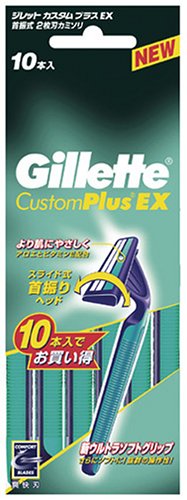 Cover image : ジレットカスタムプラスEX首振式10本入