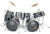 HB Predator 12 Elite Double Bass Drum Set Ebony Mist Lacquer - B000U08XTA