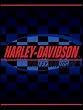 Microfiber Blanket/Throw L Harley-Davidson Checkers