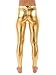 Tipsy Elves Shiny Gold Neon Leggings