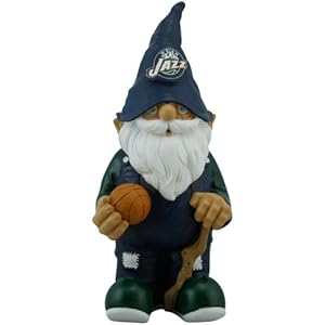 Forever Collectibles NBA Utah Jazz Garden Gnome Forever Collectibles NBA Utah Jazz Garden Gnome
