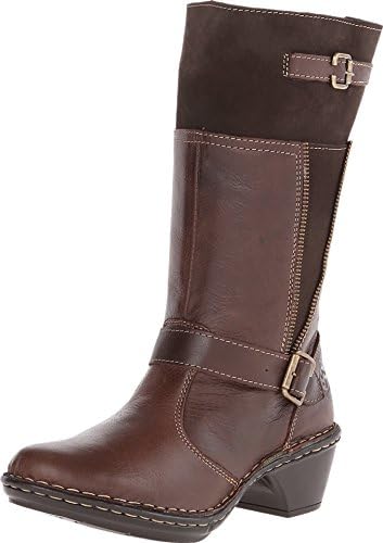 Lobo Solo Women's Rioja Wide Calf Chocolate Leather Boot 8.5 M