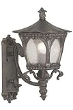 Caldera Wall Lantern Small Anitque Patina