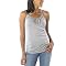 Juniors' Xhilaration® Lace Inset Camisole- Manatee Gray