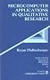 Microcomputer Applications in Qualitative Research (Qualitative Research Methods)