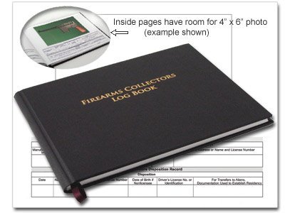 Gun Collectors Log Book (Imitation Leather) - Professional