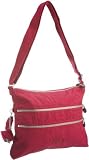 Kipling ALVAR K13335, Damen Schultertaschen, Pink (Carnation Pink 124), 33x26x4 cm (B x H x T)