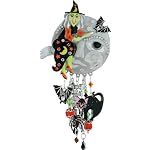 large black cat pin