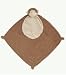 Chenille Monkey Baby Security Blanket (Brown,No Size)
