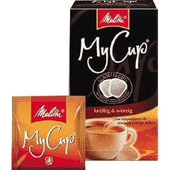 Melitta MyCup Pads kr�ftig & w�rzig, 90 g, 12 Pads