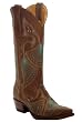 OLD GRINGO Pavito 13" Western Cowboy Boots 10 True to size Tan/Turquoise Womens