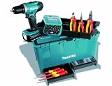 Makita BDF343RHEX4 Akku-Bohrschrauber-Set im Koffer 14,4 inklusive 31-er Bit-Box
