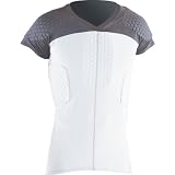McDavid Hexpad Hexmesh Capped Sleeve 6 Pad Compression Body Shirt