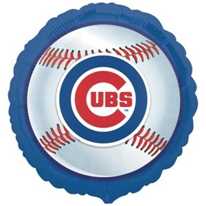 Chicago Cubs Baseball - Foil Balloon