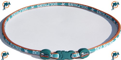 MIAMI DOLPHINS TITANIUM CORE SPORT NECKLACE