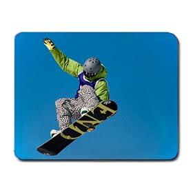 Snowboarding Mouse Pad thumbnail
