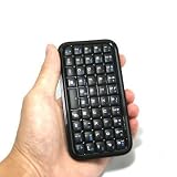 Black Mini Bluetooth Wireless Keyboard for iPhone 4, iPad, iPaq, PDA, MAC, OS, PS3, Droid, Smart Phones, PC, Computers. Bonus LCD cleaner and USB Cable Included