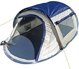 Sekundenzelt, Wurfzelt 2 Personen - Quicktent - Blau