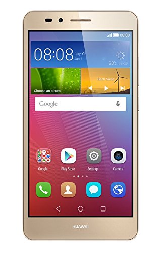 Huawei SIMフリースマートフォン GR5 16GB (Android 5.1/オクタコア/5.5inch/micro SIM) ゴールド KII-L22-GOLD SIMSET [OCN モバイル ONE micro SIM付]