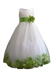 Girls Flower-Girl Dress/Pageant Dress/Wedding Dress 