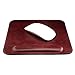 Otto Leather Genuine Leather Mousepad with Wrist Rest, Purple (OTTO198)