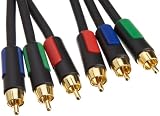 Exacon 6-Foot 3RCA Component Video Cable Electronics