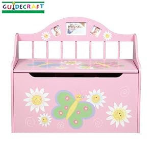Guidecraft Butterfly Toy Box
