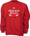 Chicago Bulls Youth adidas Team Logo Fleece Crewneck Sweatshirt