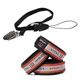Sports ID Adjustable Bracelet *and* Safety Leash for Pedometer