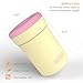 Bonke Snack Container - Leak Proof - BPA Free Plastic - 12 Oz Food jar - Perfect Baby, Girls, Boys, Kids lunch container - Fruits, Food storage containers - 1 Year Guarantee