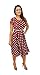 DBG Women's Short Sleeve Scoop Neck Polyester Dress