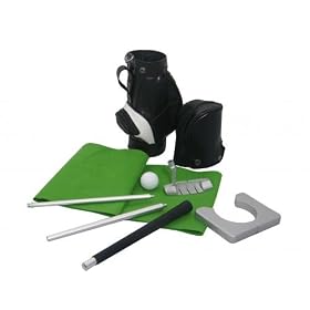 Longridge - Set mini-golf - Noir/Vert/Argent