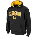 Long Beach State 49ers Black Classic Twill II Pullover Hoodie Sweatshirt